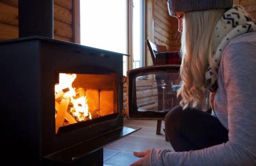 Saint-Paul-de-Montminy Ski Chalet | Domaine Appalaches 70 Incredible view and spa