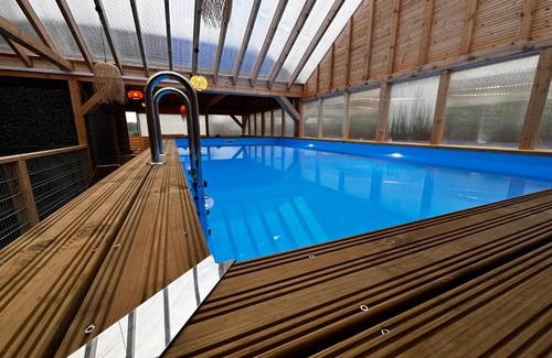 Jastrzebia Gora Cabin | Domki Złote Piaski Kryty Basen Sauna Jacuzzi