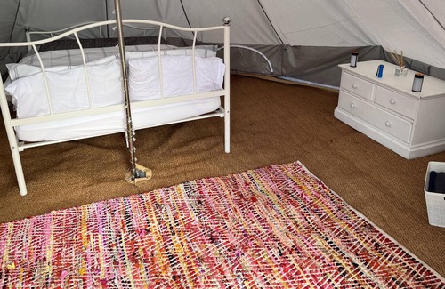 Loughborough Cabin | Double bell tent farm stay