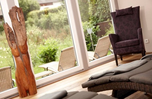 Meerfeld House | Double room "Maarblick Premium" shower/WC/balcony - NaturPurHotel Maarblick