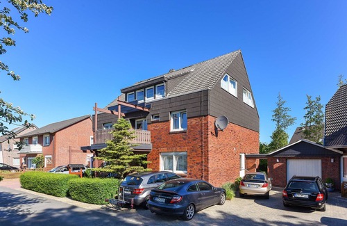 Neuharlingersiel Cottage | Double room with balcony or terrace - Double room in the Hotel-Pension