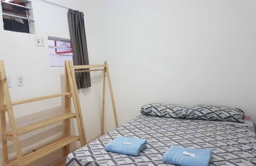 Aldeota House | Double room with private bathroom, Wi-Fi, air conditioning and TV.