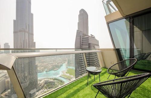 Downtown Dubai Apartment | Downtown 3BR Luxe, Burj & Fountain View Bliss Near Dubai Mall