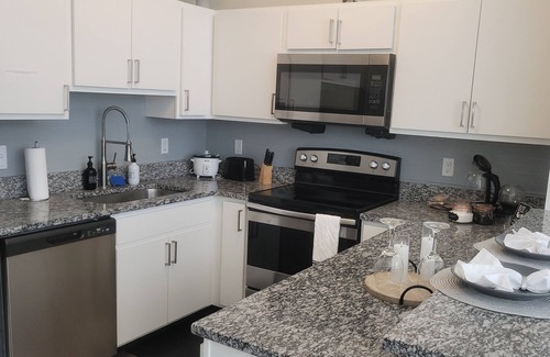 Mile Square Apartment | Downtown Indy Lucas Oil Conv Ctr Skywalk#4