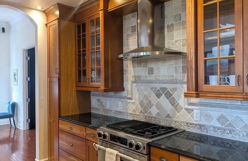 Central Business District Condo | Downtown Penthouse Getaway - Walkable, Private Parking, Holiday Lights