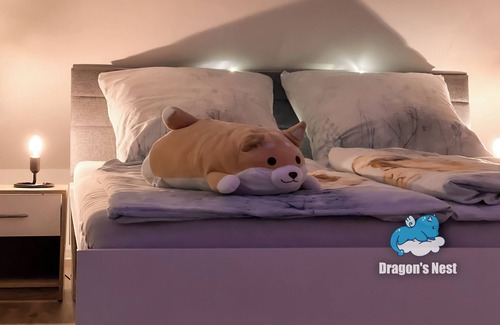 Schwaig bei Nuernberg Apartment | Dragon's Nest: Cozy & modern attic loft Nuremberg /With whirlpool & air conditioning