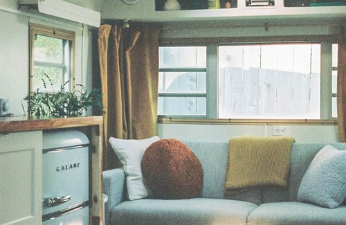 Gibsons House | Dreamy Airstream Hideaway with Private Hot Tub