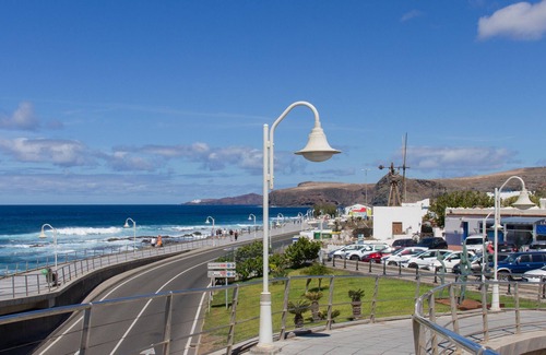 Puerto de las Nieves Ski Chalet | Duplex Agaete Puerto - Terraza y Garaje