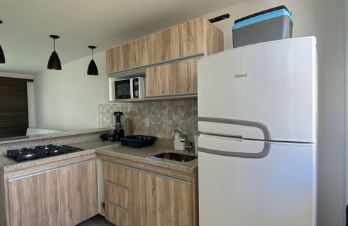 Sao Jose da Coroa Grande Apartment | Duplex apartments, 02 en-suite bedrooms, sea view, 30 m from the beach on the border with Maragogi