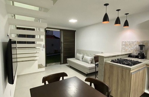 Sao Jose da Coroa Grande Apartment | Duplex apartments, 02 en-suite bedrooms, sea view, 30 m from the beach on the border with Maragogi