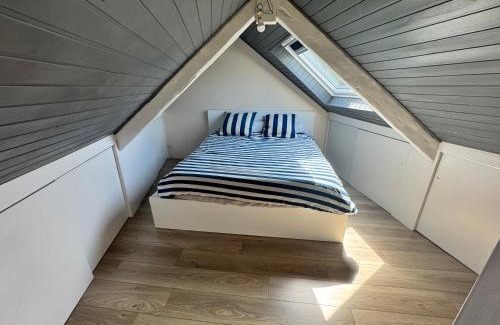 Plouguerneau Apartment | Duplex centre bourg à 5min des plages