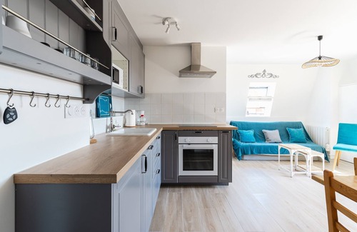 Villers-sur-Mer Apartment | Duplex du bord de mer - Appt à 50m de la plage