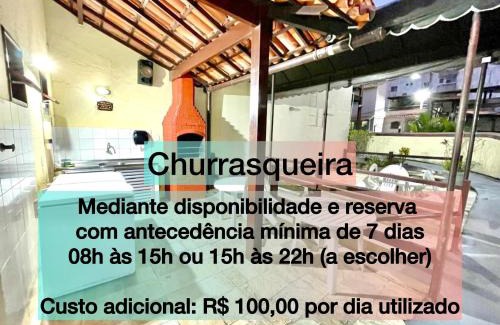 Braga House | Duplex Garden Praia das Dunas - Piscina, Lazer, Ar e Mar - Crédito e Débito On line