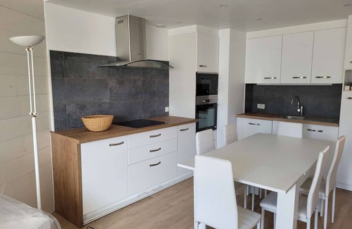 Saint-Lary-Soulan Apartment | Duplex sleeps 8 wifi with balcony Sol Y Neou foot of Pla d'Adet slopes.