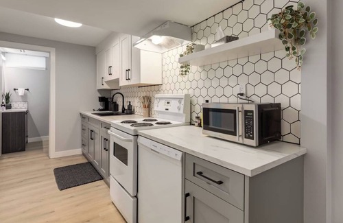 Southeast Calgary House | "Ebony" 1 Bdrm Lower Suite