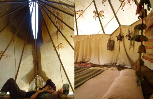 Totnes Cabin | Eco Project Tipi at Permaculture Land