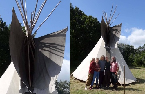 Totnes Cabin | Eco Project Tipi at Permaculture Land