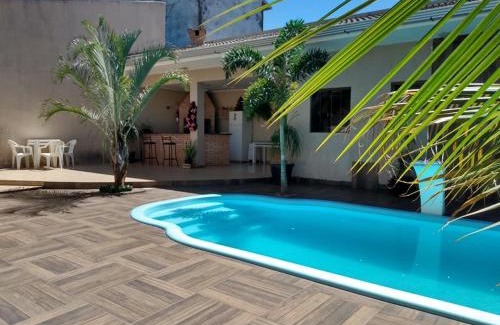 Foz do Iguacu House | Edicula com um quarto banheiro e piscina e lazer