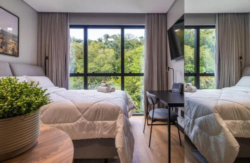 Velha Apartment | Edificio Village Lofts - Ao lado da Vila Germânica
