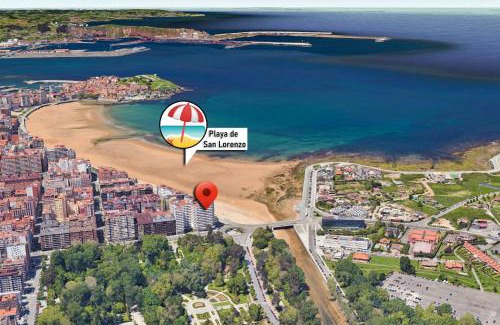 Gijon-Este Apartment | El Muro 22 - Piso en 1ª línea de playa 6pax - VUT-7360-AS