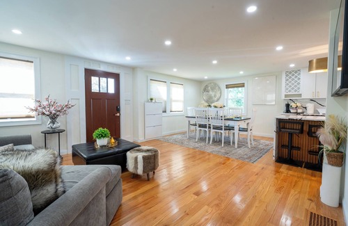 Readville Apartment | Elegant 4BR/3BR Home w/Yard & 4 Parking in Dedham