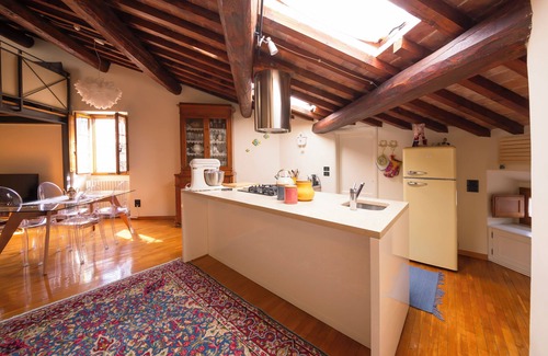 Pistoia Apartment | Elegant apartment with panoramic terrace in the historic heart of Pistoia