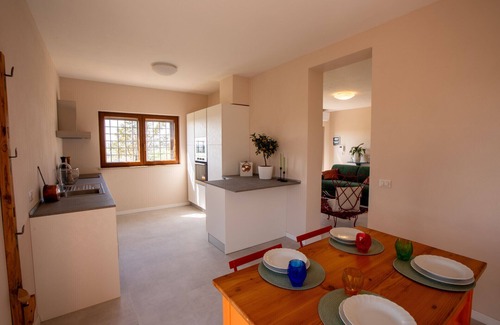 Belvedere Ostrense Apartment | Elegant new house with garden, veranda and shared pool