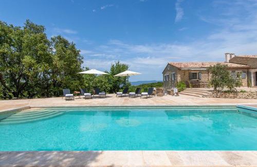 Bonnieux Villa | Elegant Provenal Villa in Bonnieux with Garden Private Pool - La Bcasse