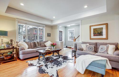 Saratoga Springs House | Elegant Saratoga Springs Stay Walk to Town, Track