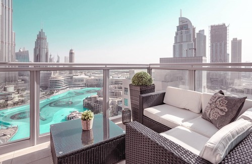 Downtown Dubai Apartment | Elite Royal Apartment - Burj Khalifa & Fountain view - Deluxe