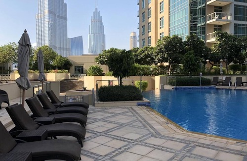 Downtown Dubai Apartment | Elite Royal Apartment - Burj Khalifa & Fountain view - Deluxe