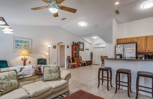 Rural Estates House | Enchanting dog -friendly home with pool, patio, central AC, & washer/dryer