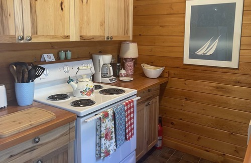 DownEast and Acadia Maine Cabin | Enjoy a quiet stay at our wooded and secluded cottage!