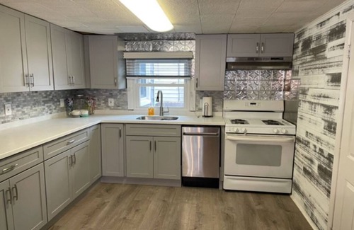 Lake Como House | Enjoy Fall at the Shore at the Belmar Blue Bungalow! Comfortable & Pet Friendly!