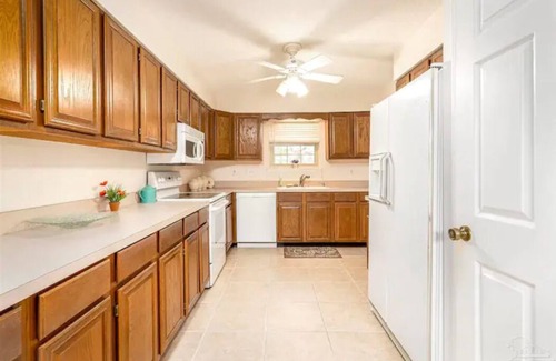 Northeast Pensacola House | Enjoying luxury master bed room with private hot spa bath tub, walking closet