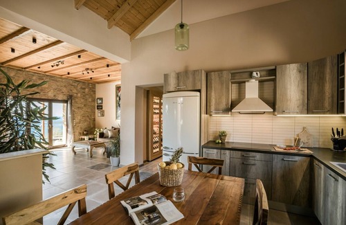 Erisos Villa | Entheos Private Villa sea views and infinity swimming pool