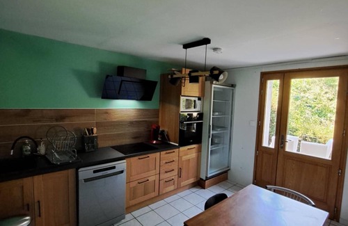 Pontaix House | Envie de nature-Family home on garden level.