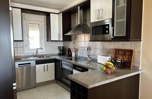 Solana del Matorral Apartment | Large terrace, views of the beach, sunny, free Wifi, spacious and comfortable