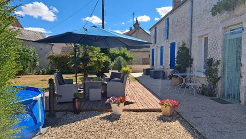 Civray Bed & Breakfast | Escapade cosy du Berry avec sauna, billard, salle cinéma chez Sylvie