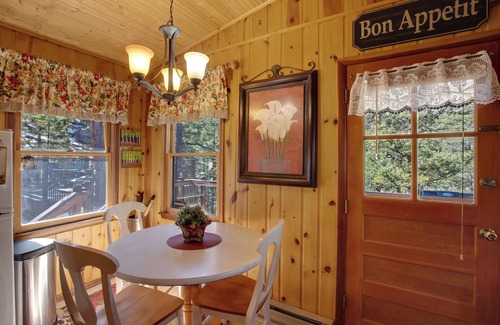 Woodland Park Cabin | Escape to your cozy mountain retreat near Garden of the Gods