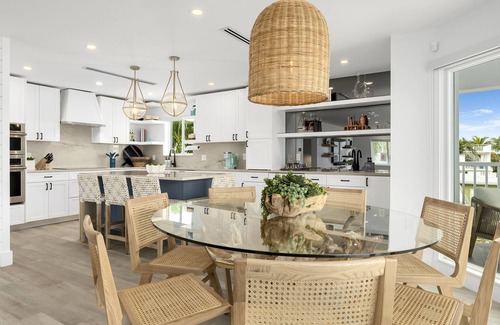 Venetian Shores House | Estate Home with Private Beach, Dock & Bay/Ocean Access