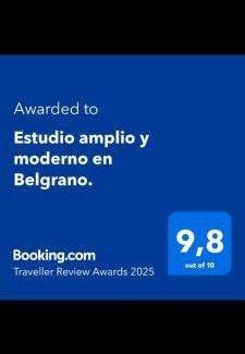 Belgrano Apartment | Estudio amplio y moderno en Belgrano.