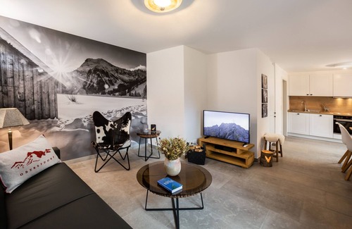 Oberstdorf Apartment | Exclusive and luxurious furnished 60sqm 5* vacation apartment with sun terrace