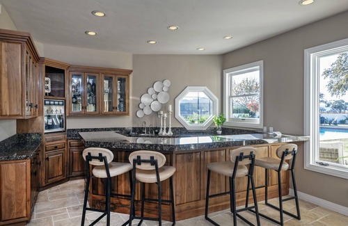 Santa Ynez House | Exclusive Estate with tennis, pool, and mountain views.