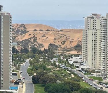Concon Apartment | Exclusivo y Amplio Dpto Costa de Montemar con Vista al Mar