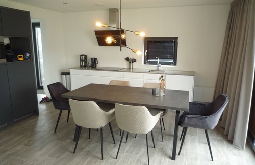 Enkhuizen House | Exklusives 6-personen Chalet Hafenpanorama mit Dachterrasse am Ijsselmeer
