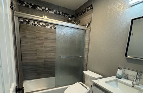 Cambrian Condo | Experience comfort and convenience in our ground-floor, perfect for your stay