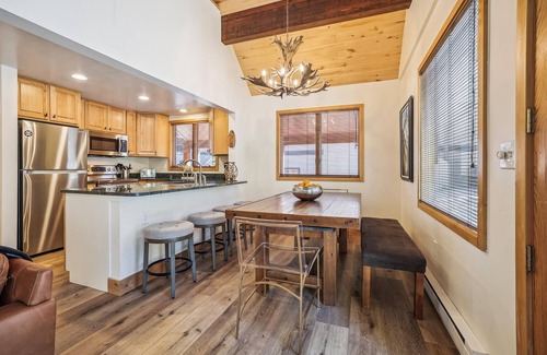 Warrior's Mark West House | Experience Freeride Haus, a beautiful Breckenridge home with a private hot tub.