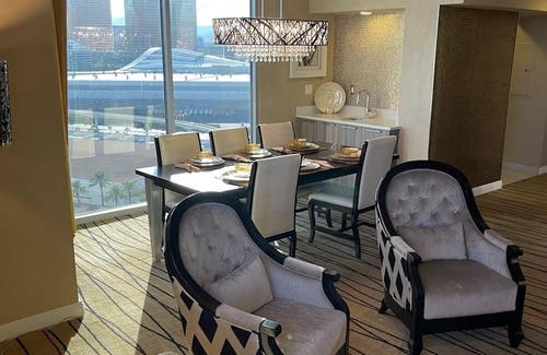 Las Vegas Apartment | F-1 2025 Week Westgate President Suiten/Free Parking