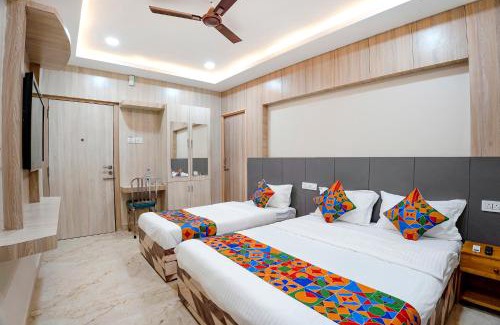 Ramapuram Hotel | FabHotel Wooden Park - Nr DLF IT Park, Ramapuram